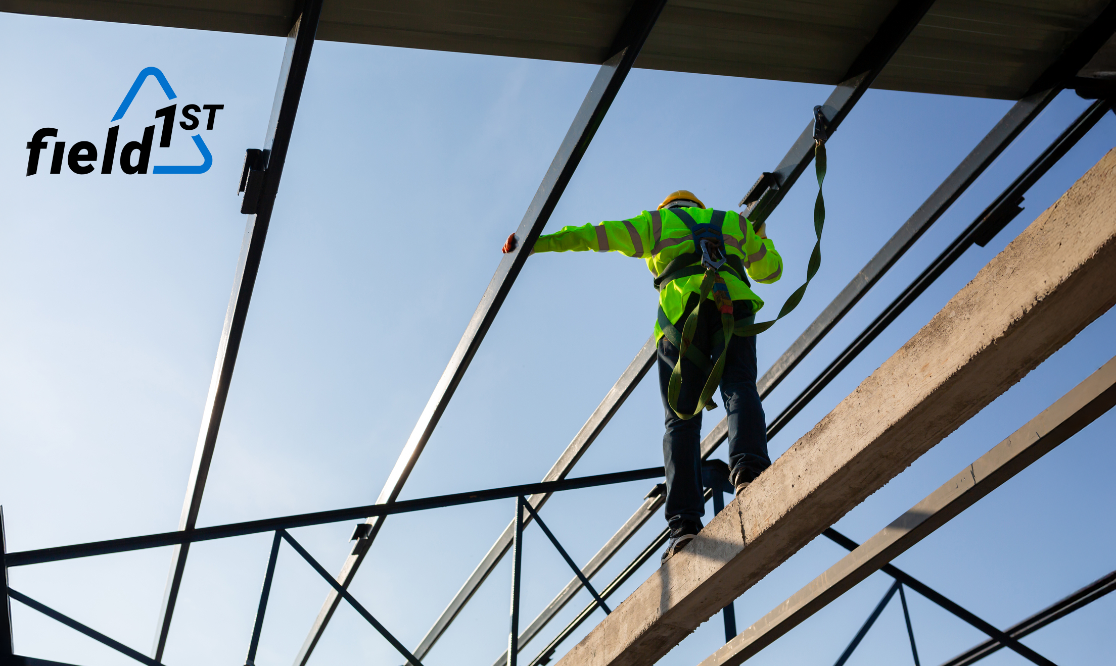 Man on high beams but doing it safely after they passed an OSHA risk assessment